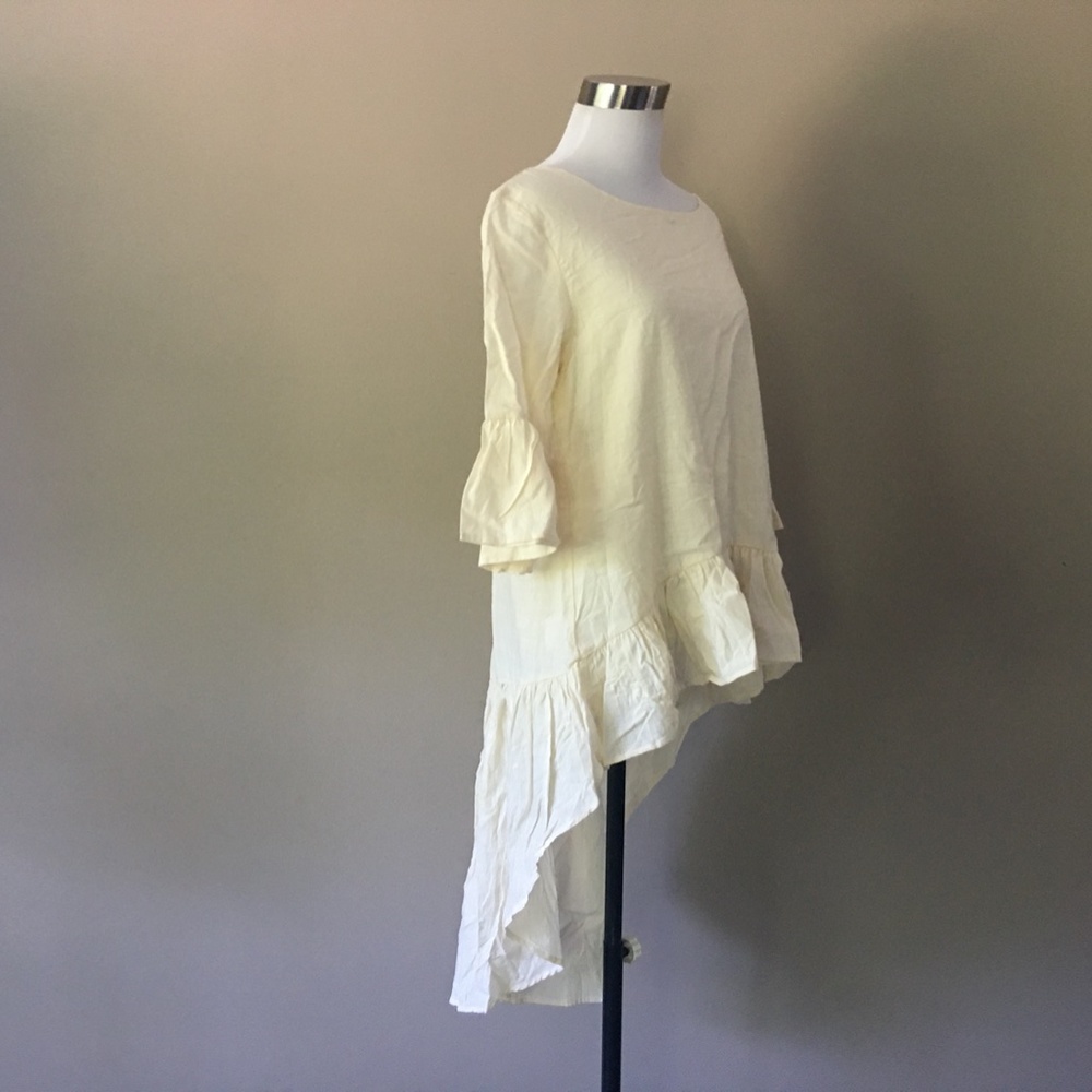 Pullover Blouse YINGKIS Short Bell Sleeves Small